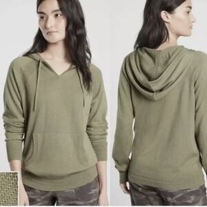 Athleta Evergreen Hoodie Sweater
